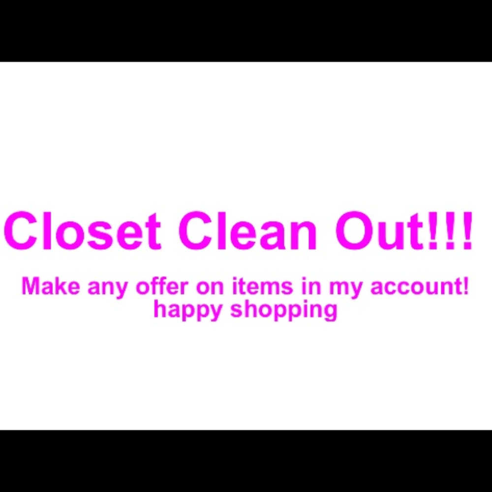 Make an offer on any item!!
